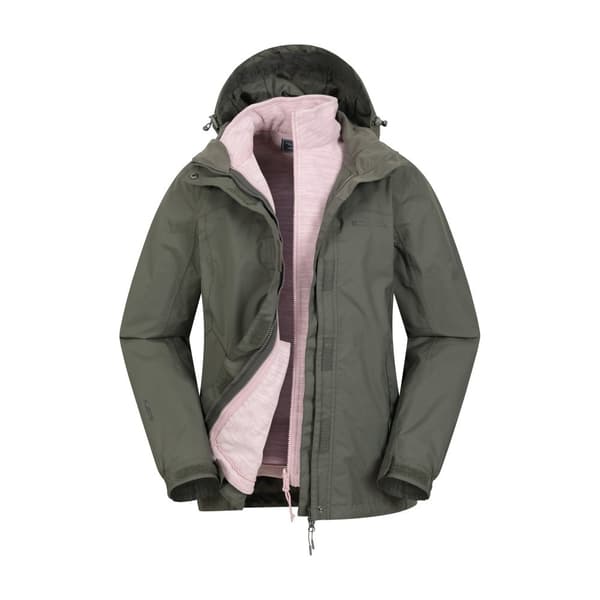 Mountain Warehouse Womens/Ladies Storm 3 in 1 Waterproof Jacket