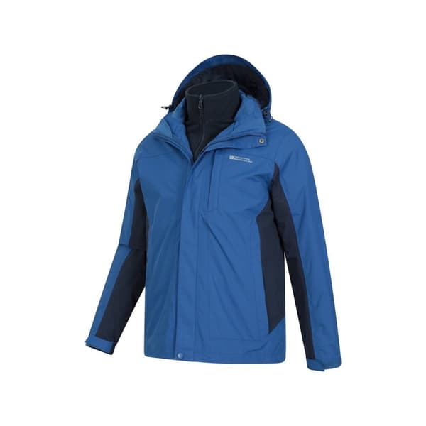 Mountain Warehouse Mens Thunderstorm 3 in 1 Waterproof Jacket