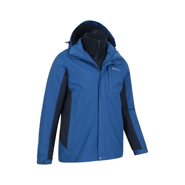 Mountain Warehouse Mens Thunderstorm 3 in 1 Waterproof Jacket