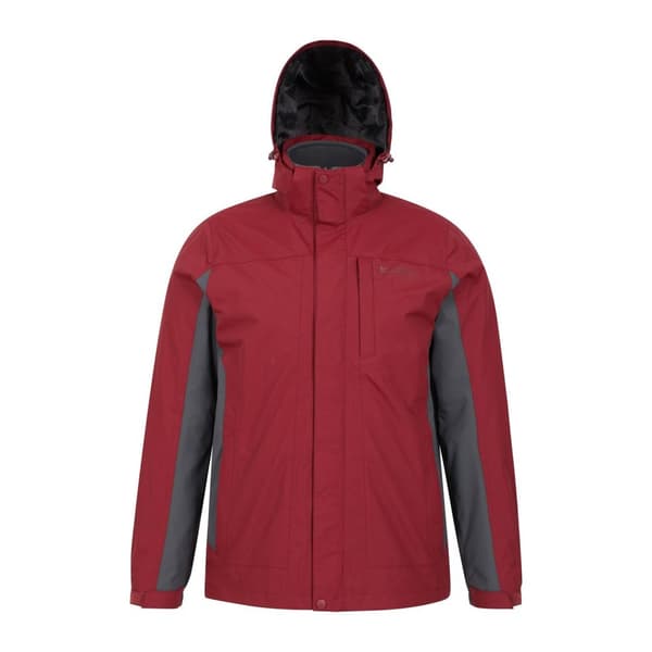 Mountain Warehouse Mens Thunderstorm 3 in 1 Waterproof Jacket