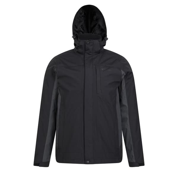 Mountain Warehouse Mens Thunderstorm 3 in 1 Waterproof Jacket