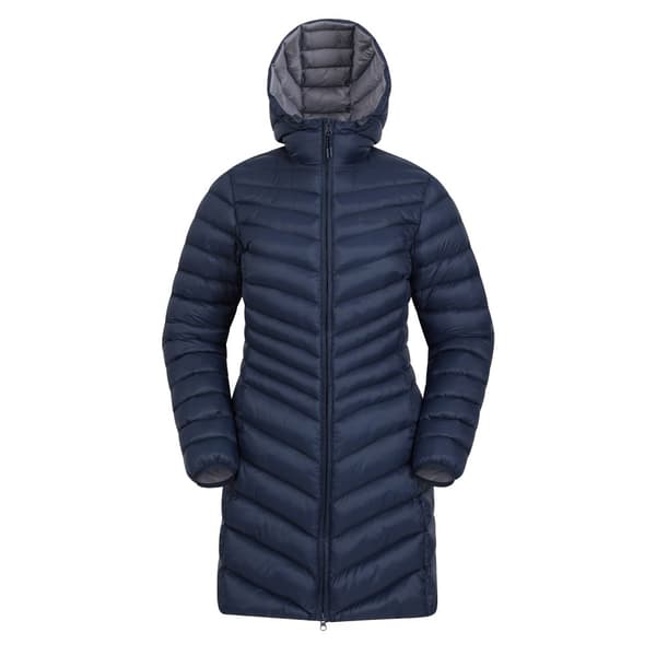 Mountain Warehouse Lång vadderad Florence-jacka för damer/kvinnor