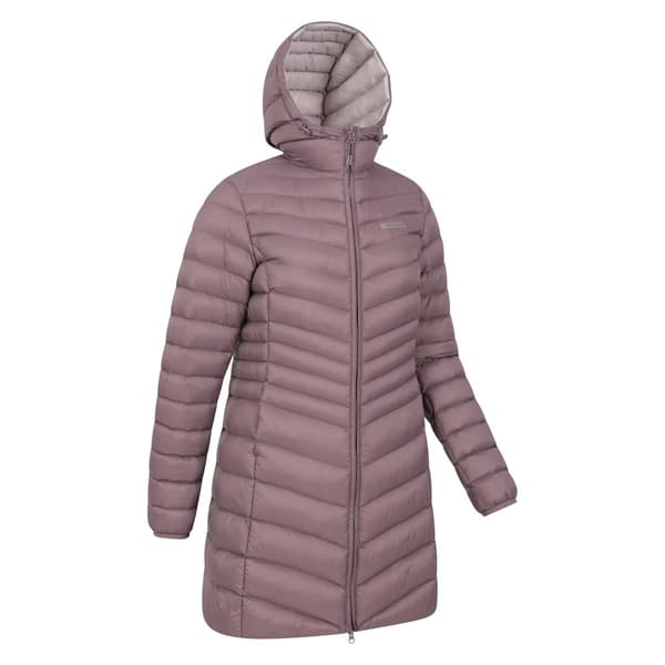 Mountain Warehouse Lång vadderad Florence-jacka för damer/kvinnor