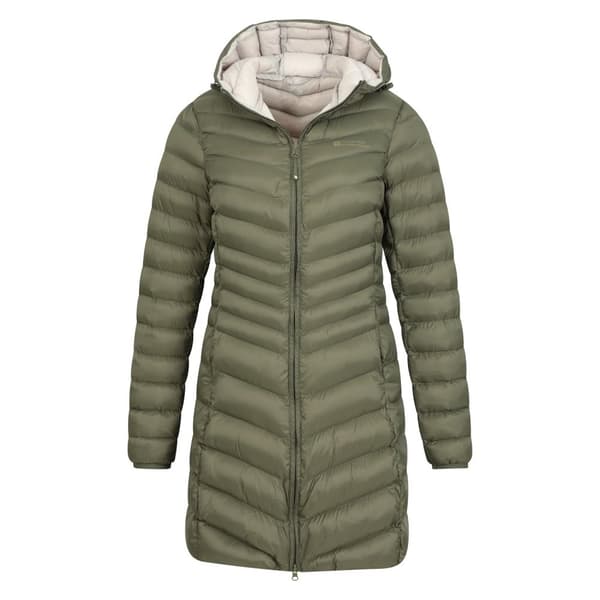 Mountain Warehouse Lång vadderad Florence-jacka för damer/kvinnor