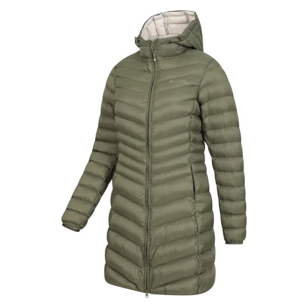 Mountain Warehouse Lång vadderad Florence-jacka för damer/kvinnor