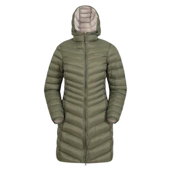 Mountain Warehouse Lång vadderad Florence-jacka för damer/kvinnor