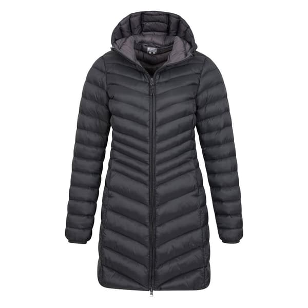 Mountain Warehouse Lång vadderad Florence-jacka för damer/kvinnor