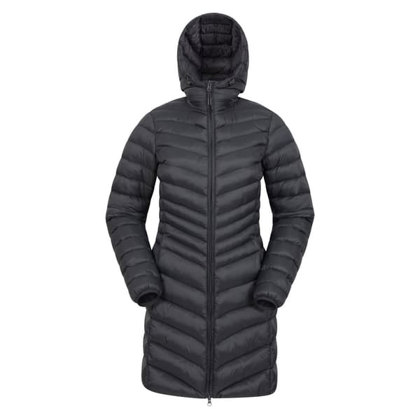 Mountain Warehouse Lång vadderad Florence-jacka för damer/kvinnor