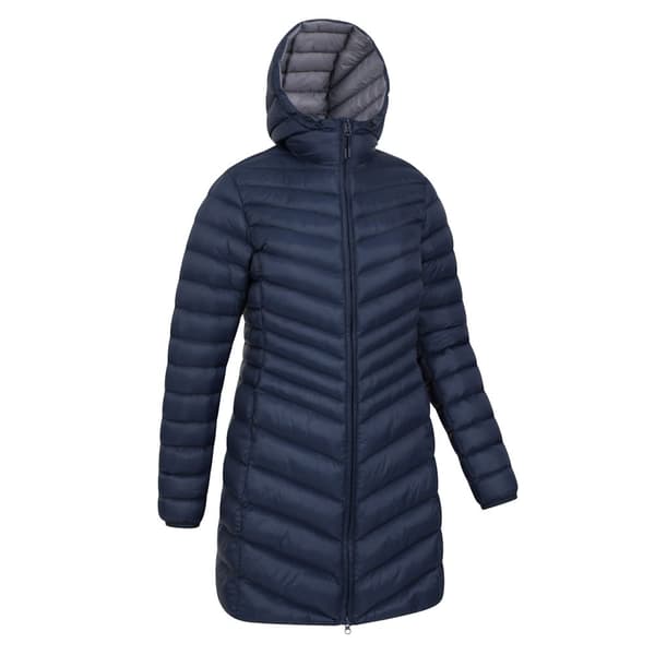 Mountain Warehouse Lång vadderad Florence-jacka för damer/kvinnor