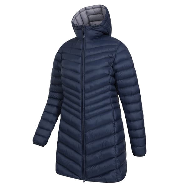 Mountain Warehouse Lång vadderad Florence-jacka för damer/kvinnor