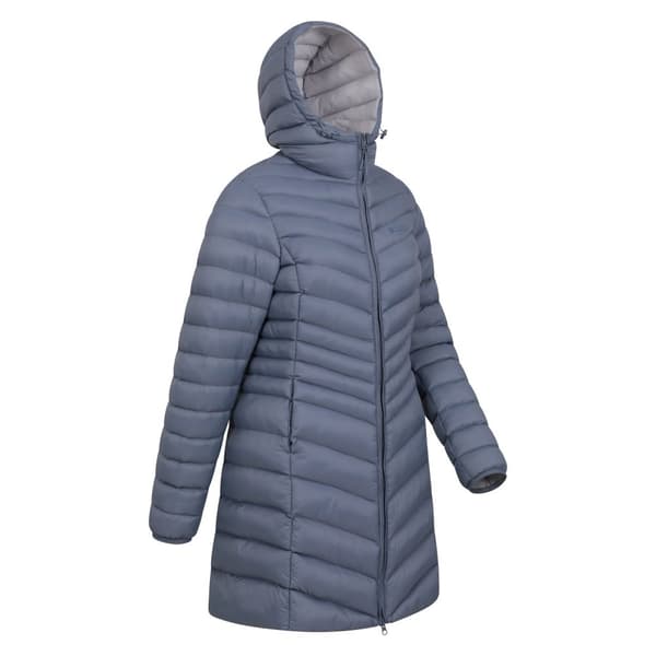Mountain Warehouse Lång vadderad Florence-jacka för damer/kvinnor