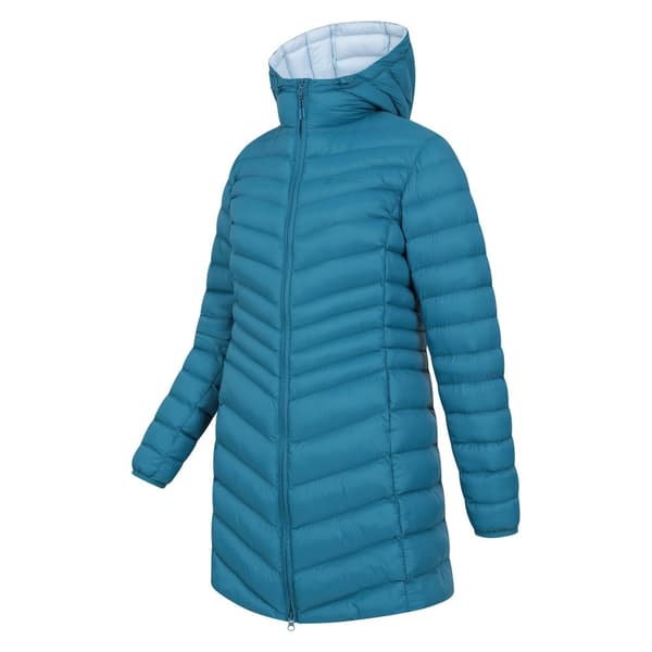 Mountain Warehouse Lång vadderad Florence-jacka för damer/kvinnor