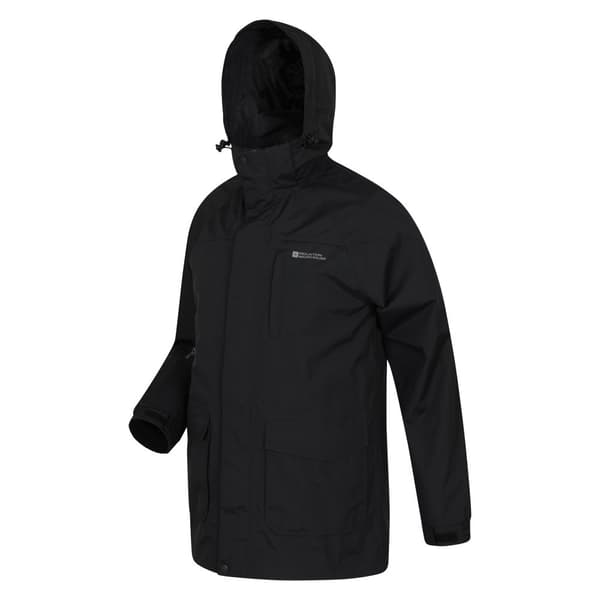 Mountain Warehouse Mens Glacier II Long Waterproof Jacket