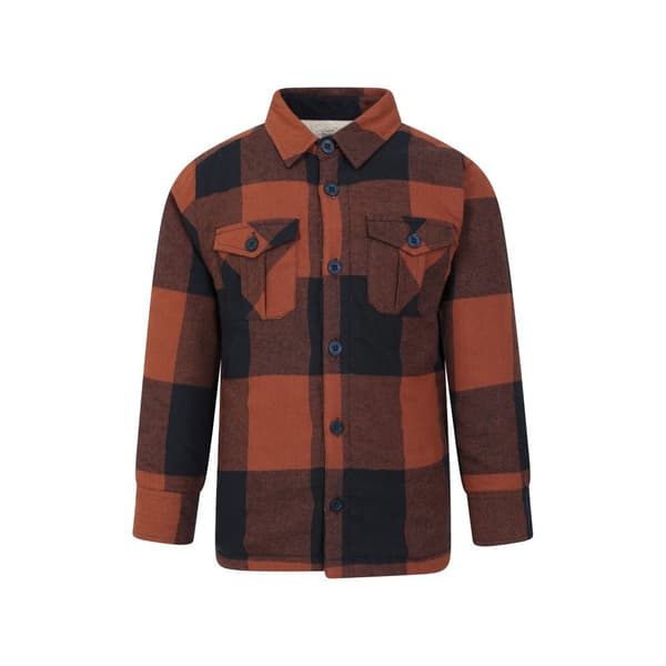 Mountain Warehouse Barn/Kids Jackson Shirt Jacket Burnt Orange 5-6 Years