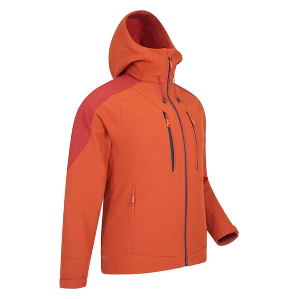 Mountain Warehouse Mens Radius Recycled Soft Shell Jacket