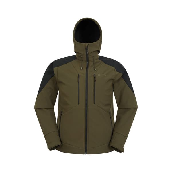 Mountain Warehouse Mens Radius Recycled Soft Shell Jacket