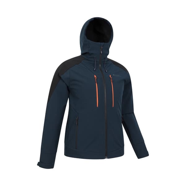 Mountain Warehouse Mens Radius Recycled Soft Shell Jacket