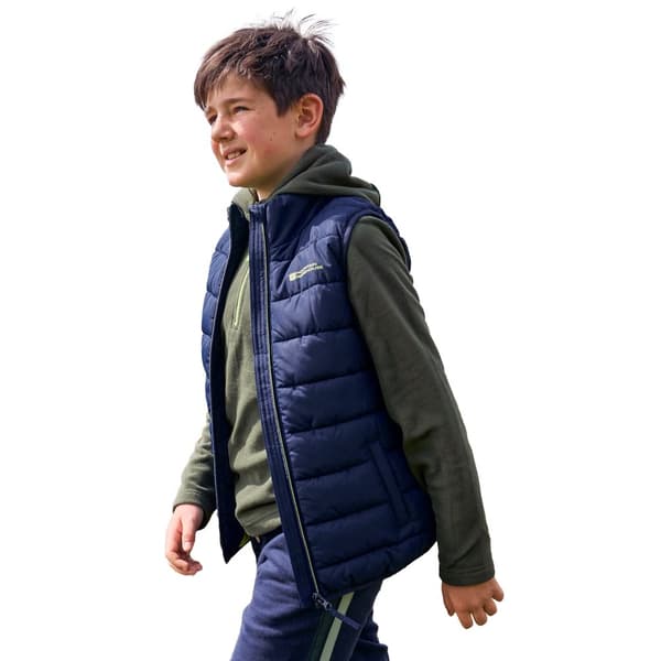 Mountain Warehouse Barn/Kids Rocko Plain Vadderad Gilet