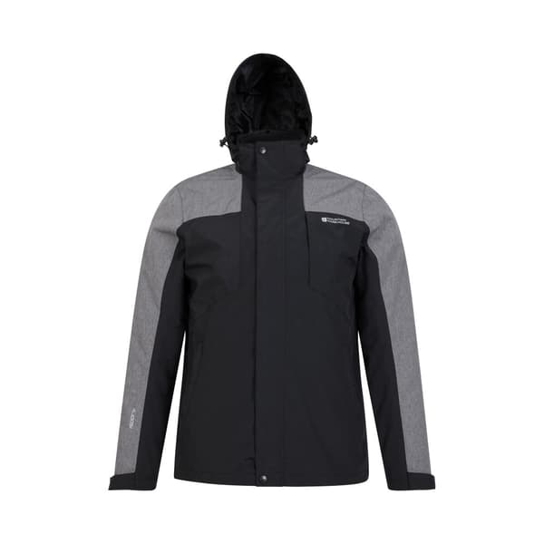Mountain Warehouse Mens District Extreme 3 in 1 Waterproof Jacket