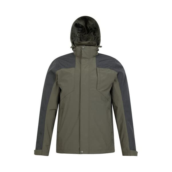 Mountain Warehouse Mens District Extreme 3 in 1 Waterproof Jacket