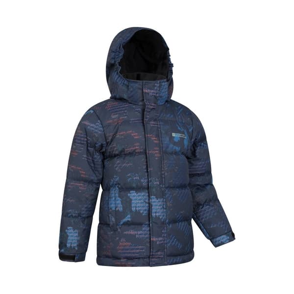 Mountain Warehouse Childrens/Kids Snow II Printed Water Resistant Padded Jacket
