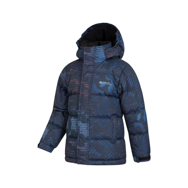 Mountain Warehouse Childrens/Kids Snow II Printed Water Resistant Padded Jacket