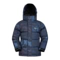 Miniatyrbilde 1 av 5: Mountain Warehouse Childrens/Kids Snow II Printed Water Resistant Padded Jacket