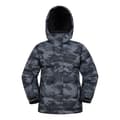 Miniatyrbilde 1 av 4: Mountain Warehouse Childrens/Kids Snow II Printed Water Resistant Padded Jacket