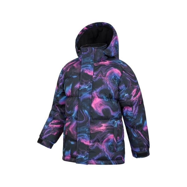 Mountain Warehouse Childrens/Kids Snow II Printed Water Resistant Padded Jacket
