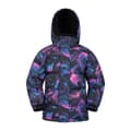 Miniatyrbilde 1 av 5: Mountain Warehouse Childrens/Kids Snow II Printed Water Resistant Padded Jacket