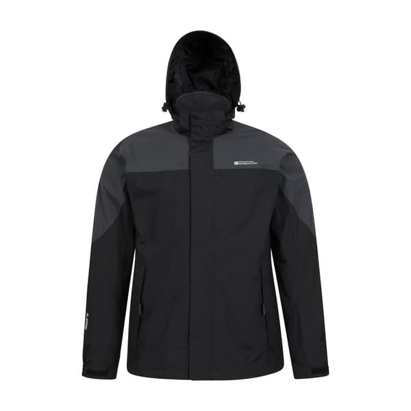 Mountain Warehouse Storm III 3 i 1 vattentät jacka för herrar Grey M