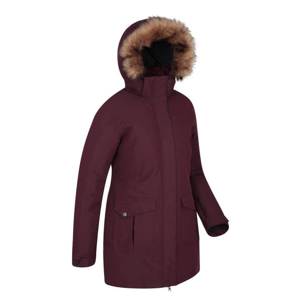 Mountain Warehouse Lång vadderad Tarka II-jacka för damer/kvinnor
