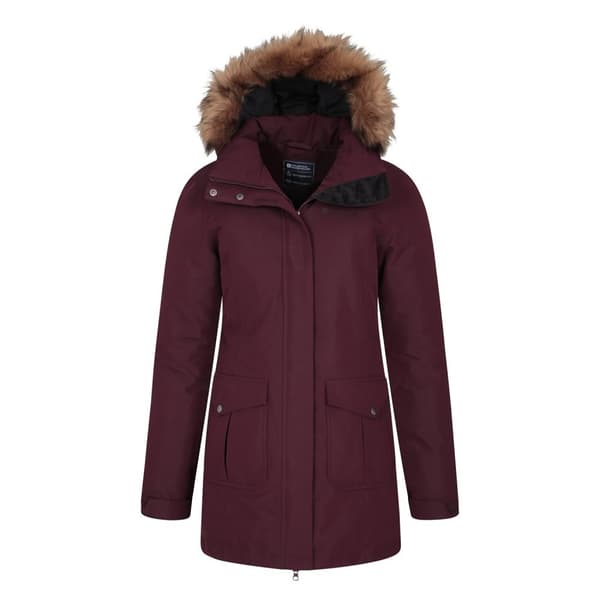 Mountain Warehouse Lång vadderad Tarka II-jacka för damer/kvinnor