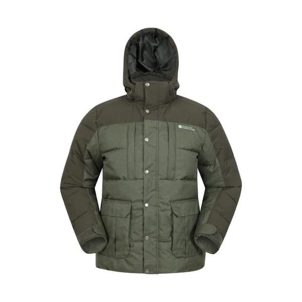 Mountain Warehouse Mens Shock Padded Jacket Khaki Green XXL