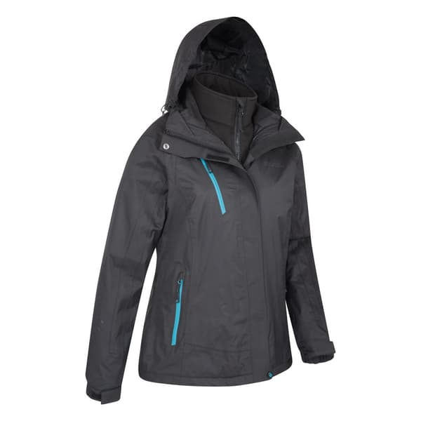 Mountain Warehouse Womens/Ladies Bracken Extreme 3 in 1 Waterproof Jacket