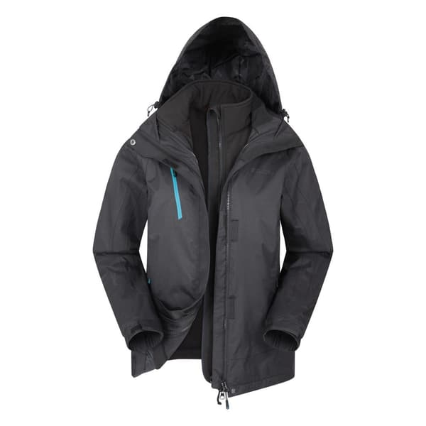 Mountain Warehouse Womens/Ladies Bracken Extreme 3 in 1 Waterproof Jacket