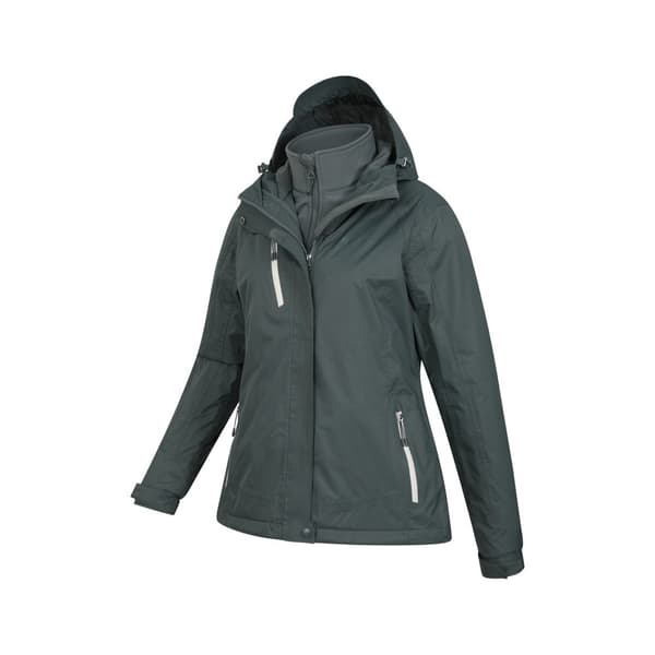 Mountain Warehouse Womens/Ladies Bracken Extreme 3 in 1 Waterproof Jacket
