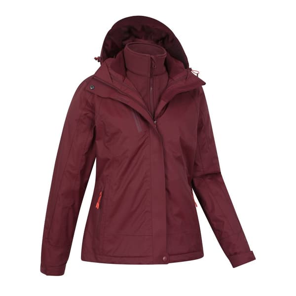 Mountain Warehouse Womens/Ladies Bracken Extreme 3 in 1 Waterproof Jacket