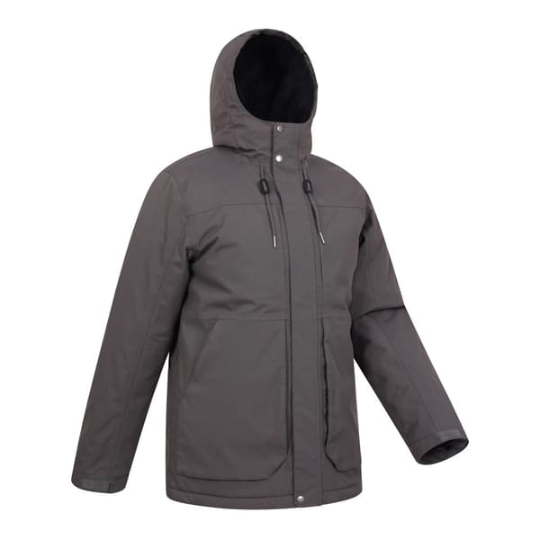 Mountain Warehouse Mens Coastline Borg Waterproof Jacket