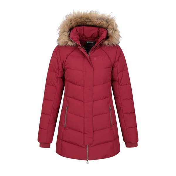 Mountain Warehouse Lång dunjacka Isla II för damer/kvinnor