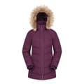 Miniatyrbillede 1 af 5: Mountain Warehouse Womens/Ladies Isla II Long Down Jacket