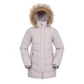 Miniatyrbillede 1 af 5: Mountain Warehouse Womens/Ladies Isla II Long Down Jacket