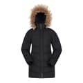Miniatyrbillede 1 af 5: Mountain Warehouse Womens/Ladies Isla II Long Down Jacket