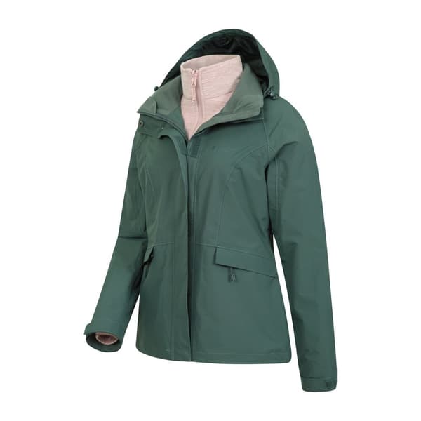 Mountain Warehouse Womens/Ladies Thunderstorm II 3 in 1 Waterproof Jacket