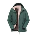 Miniatyrbilde 1 av 4: Mountain Warehouse Womens/Ladies Thunderstorm II 3 in 1 Waterproof Jacket