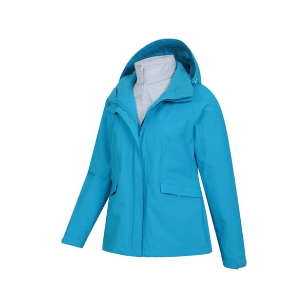 Mountain Warehouse Womens/Ladies Thunderstorm II 3 in 1 Waterproof Jacket
