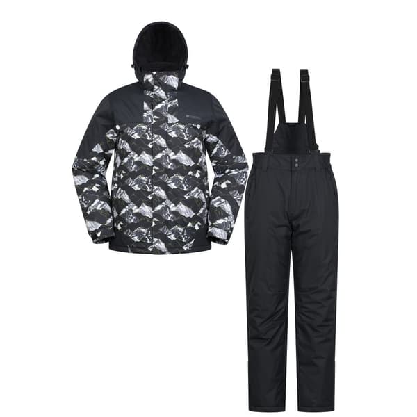 Mountain Warehouse Mens Camo Ski Jacket & Trousers