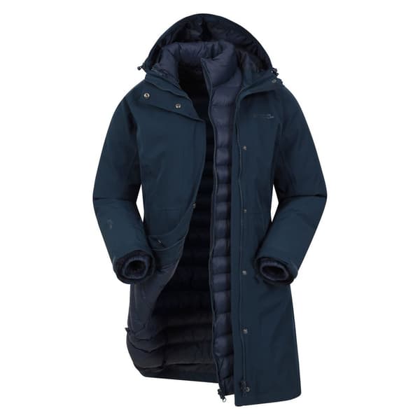 Mountain Warehouse Alaskan Long 3 i 1-jacka för damer/kvinnor