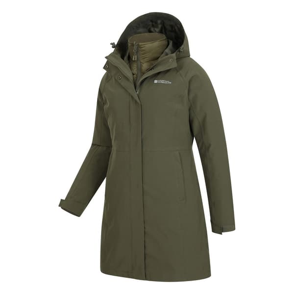 Mountain Warehouse Womens/Ladies Alaskan Long 3 in 1 Jacket