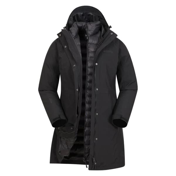Mountain Warehouse Womens/Ladies Alaskan Long 3 in 1 Jacket